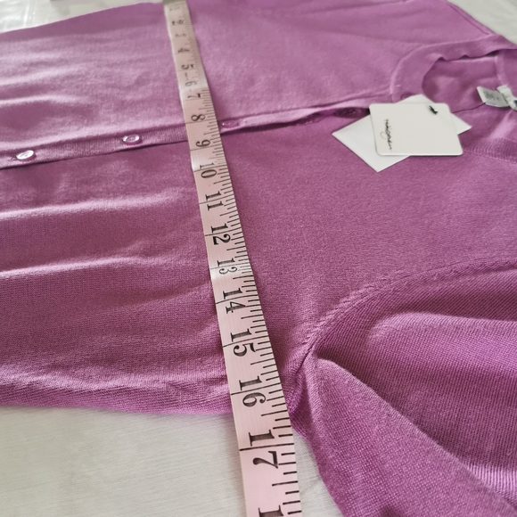 Halogen Pink 3/4 Length Sweater Size XS - Picture 6 of 10